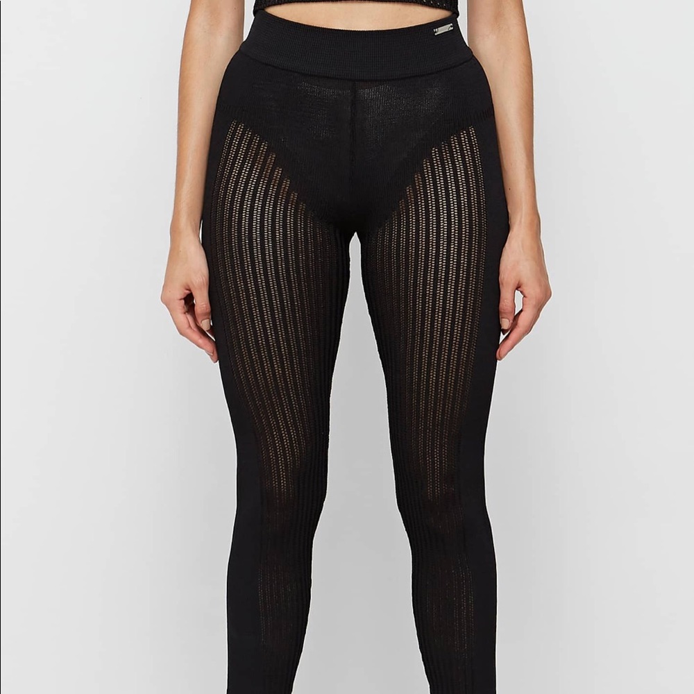 KNITTED HIGH WAIST LEGGINGS